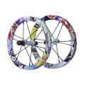 Rodas de alumínio AL6061 Versão do rolamento Diferentes tratamento de superfície de 12 polegadas Biciche Bike Wheel Set